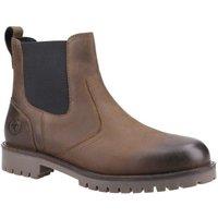 Cotswold Men's 'Bodicote' Leather Chelsea Boot in Brown | Size: 7