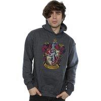 Harry Potter Men's Gryffindor Hoodie in Dark Grey | Size: Small