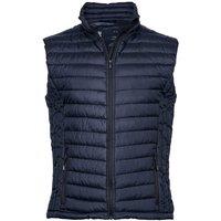 TEE JAYS Men's Zepelin Padded Body Warmer in Mid Navy | Size: 2XL