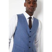 Slim Fit Peak Lapel Wedding Waistcoat