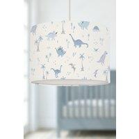 Dinosaur Lampshade Blue