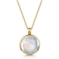 LOVELOX Lockets Women's Mother Of Pearl Round Locket in Gold