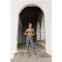 Malala Leopard Print Stretchy Yoga Leggings High Rise Active Pants