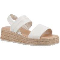 Hush Puppies Women's 'Rachel' Sandal Summer in Cream | Size: 8
