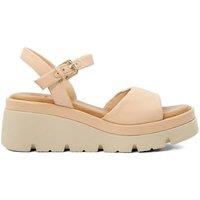 Dune London Women's 'Komodo' Leather Wedges in Light Pink | Size: 8