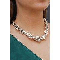 Otis Jaxon London Women's Peppercorn Sterling Silver Chunky Statement Necklace