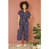 Recycled Sealife Print Jumpsuit