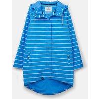 Lighthouse Clothing Women's Long Beachcomber Jacket Spring Summer Outdoor Coat in Light Blue | Size: 14