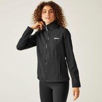 Regatta Women's 'Connie V' Softshell Walking Jacket in Black | Size: 10