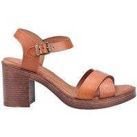 Hush Puppies Women's Georgia' Sandal in Brown | Size: 5