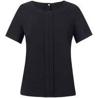 Brook Taverner Women's Verona Short-Sleeved Top in Black | Size: 14