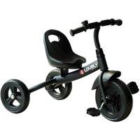 HOMCOM Kids Children Tricycle Baby Pedal Ride on Trike 3 Wheels Toddler Safety Toy in Black