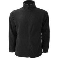 Russell Men's Full Zip Outdoor Fleece Jacket in Black | Size: 4XL