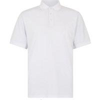 Kustom Kit Men's Jersey Superwash 60C Regular Polo Shirt in White | Size: Large