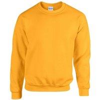Gildan Men's Heavy Blend Sweatshirt in Gold | Size: Large