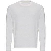 AWDis Men's Oversized Long-Sleeved T-Shirt in White | Size: XL