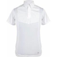 Aubrion Men's Tie Keeper Short-Sleeved Shirt in White | Size: 2XL