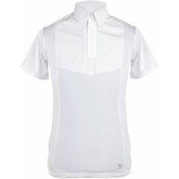 Aubrion Men's Tie Keeper Short-Sleeved Shirt in White | Size: Small