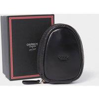 OSPREY LONDON Men's The London Leather Charger Pouch in Black