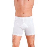 Chums Men's Pack Of 3 Knitted Boxer Shorts in White | Size: Large