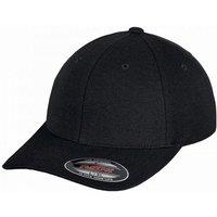 Yupoong Men's Flexfit Double Jersey Cap Pack of 2 in Black | Size: S/M