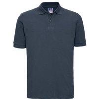 Russell Men's Classic Cotton Pique Polo Shirt in Navy | Size: Small