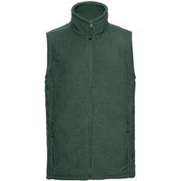 Russell Men's Outdoor Fleece Gilet in Bottle Green | Size: Medium