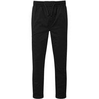 Premier Men's Recyclight Cargo Chef Trousers in Black | Size: Medium
