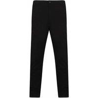 Henbury Men's Stretch Flex Waistband Chinos in Black | Size: 34R