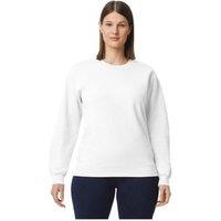 Gildan Men's Midweight Crew Neck Sweatshirt in White | Size: Medium