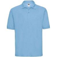 Russell Men's Polycotton Pique Polo Shirt in Blue | Size: XL
