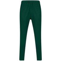Finden & Hales Men's Knitted Tracksuit Pants in Bottle Green | Size: Large