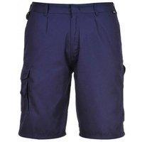 Portwest Men's Combat Shorts in Navy | Size: Large