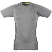 Tombo Men's Slim T-Shirt in Pale Grey | Size: Small