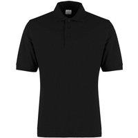 Kustom Kit Men's Klassic Cotton Superwash 60C Polo Shirt in Black | Size: Large