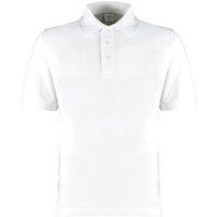 Kustom Kit Men's Klassic Cotton Superwash 60C Polo Shirt in White | Size: XS