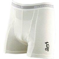 Kookaburra Men's Jock Shorts in White | Size: Large