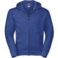 Russell Men's Authentic Full Zip Hooded Sweatshirt Hoodie in Royal | Size: XL