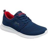 Lonsdale Men's 'Durham' Lace-Up Trainers in Navy | Size: 11