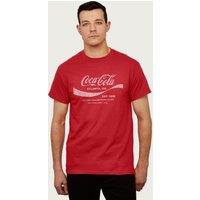 Coca-Cola Men's Drink 1886 T-Shirt in Red | Size: Medium