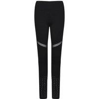 Tombo Women's Panelled Leggings in Black | Size: 18