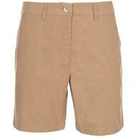 Trespass Women's Scenario Hiking Shorts in Light Brown | Size: Small