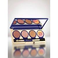 BELLA Women's Solar Opulence Eye Quad 4.8g in Brown | Size: 4.8gm