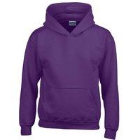 Gildan Heavy Blend Hooded Sweatshirt in Purple | Size: 3 Years