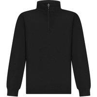 Finden & Hales Quarter Zip Track Top in Black | Size: 3-4 Years