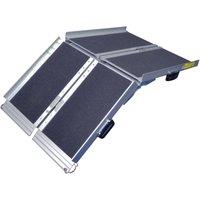 Aidapt Folding Suitcase Ramp 6Ft in Black