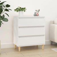Berkfield Home Sideboard White 60x35x70 cm Engineered Wood | Size: 60 x 35 x 70 cm