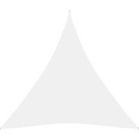 Sunshade Sail Oxford Fabric Triangular 3.6x3.6x3.6 m White