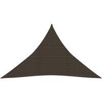 Sunshade Sail 160 g/m Brown 5x5x6 m HDPE