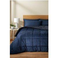 Catherine Lansfield 'Cosy Cord' 6.5tog Coverless Duvet in Navy | Size: Double